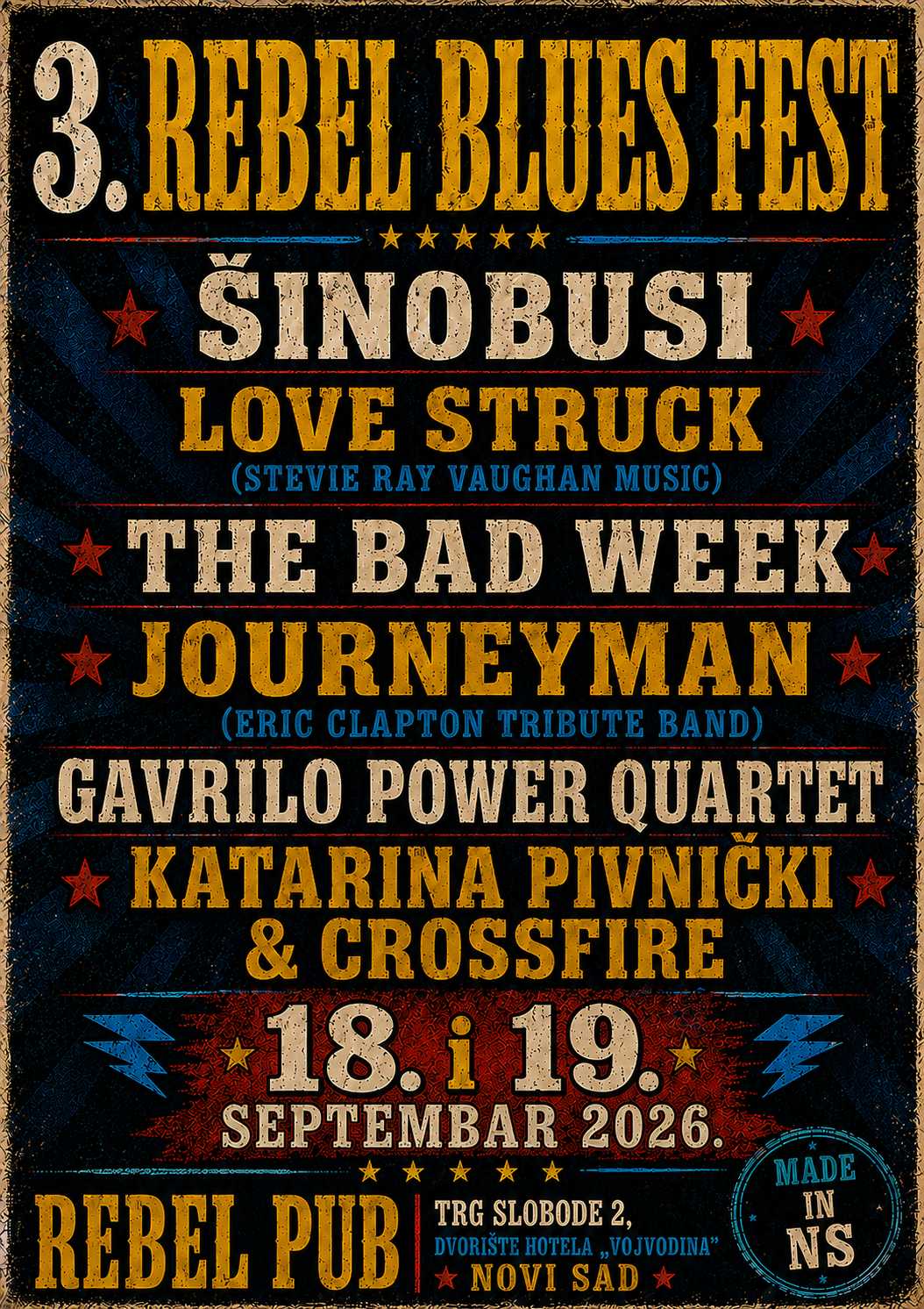 3. Rebel Blues Fest